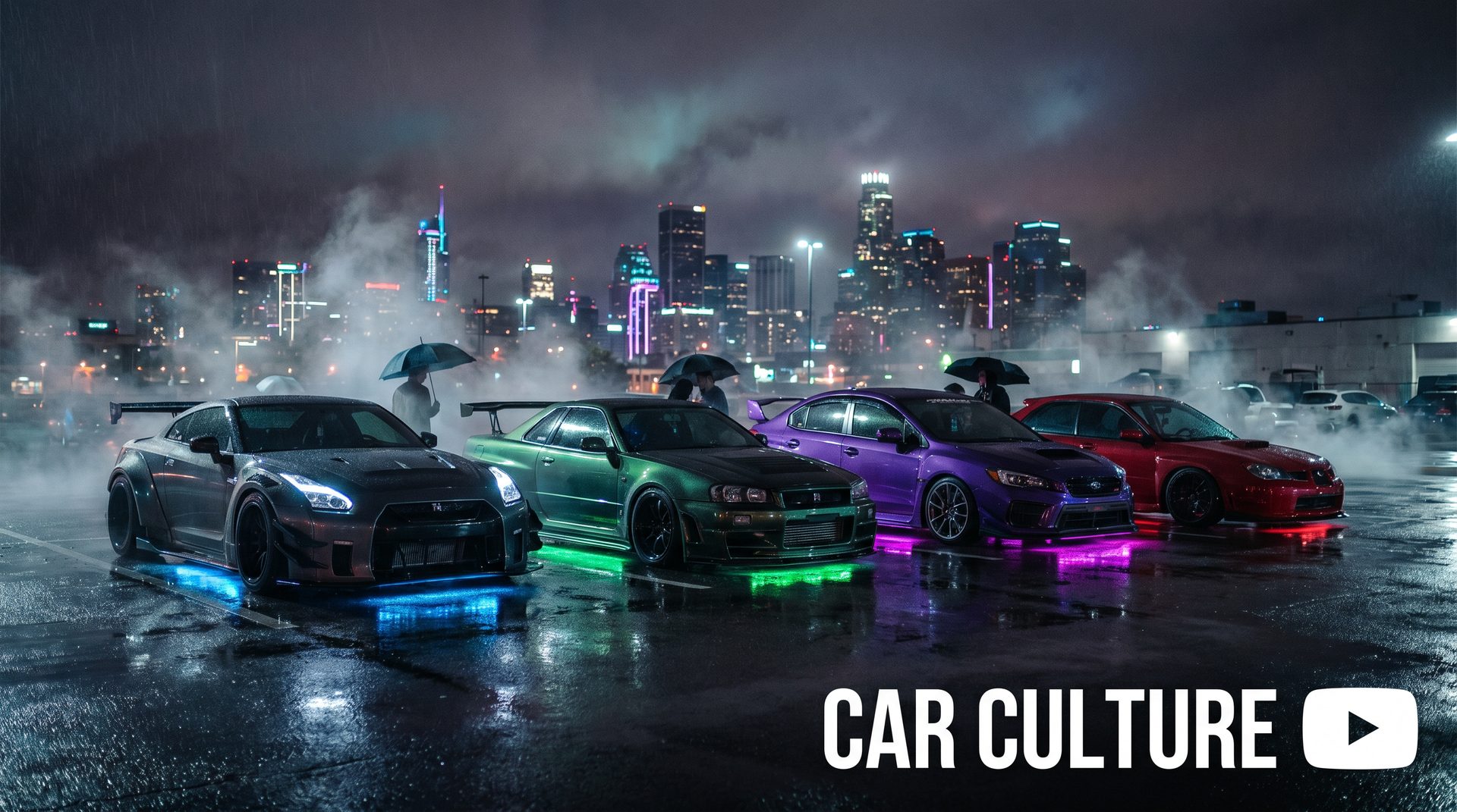 精神小妹跑车视频-深夜车聚纪录片