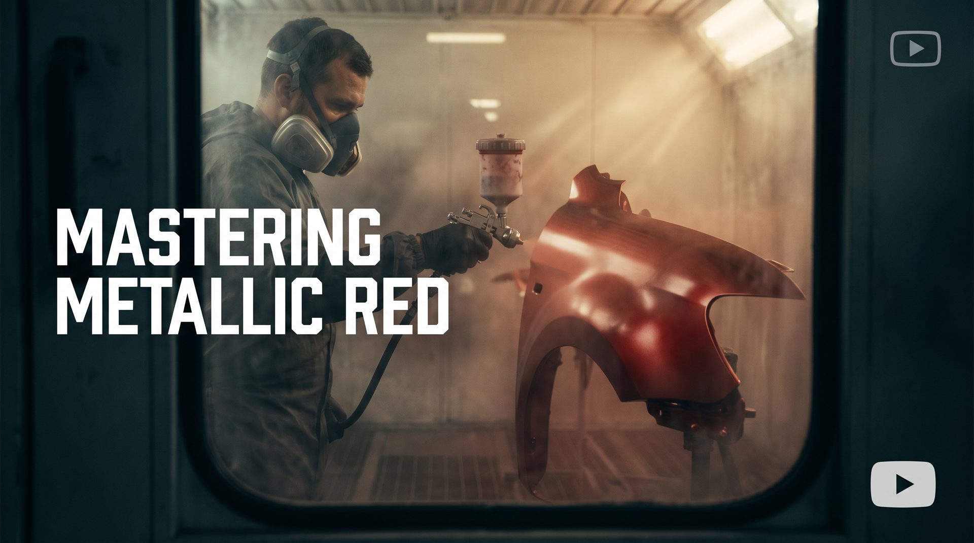 精神小妹视频教程-专业喷漆技巧